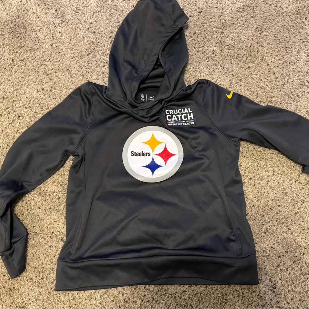 Nike Pittsburgh Steelers crucial Catch Hoodie-medium-nwot